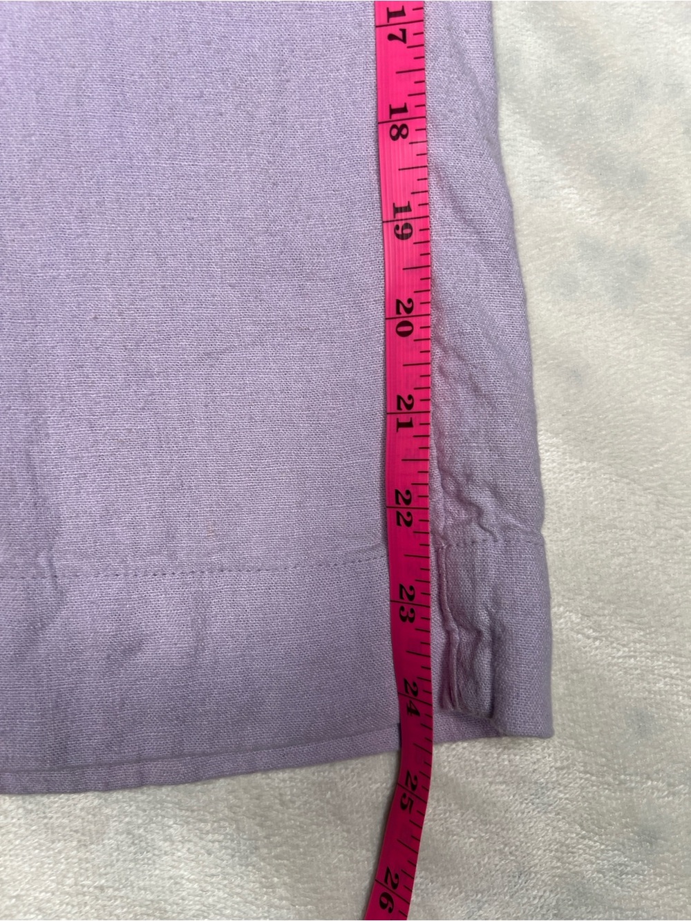 Free People Pale Lilac Linen Two-Piece Set - Picture 14 of 14